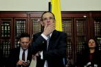 El presidente del Congreso ofreció una rueda de prensa FOTO COLPRENSA