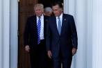 Ayer en la noche, el presidente electo Trump se volvió a reunir con Romney, sus asesores no están satisfechos. FOTO reuters