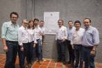 De izquierda a derecha: Mauricio Pérez (Gobernación de Antioquia), Joaquín Olmedo (Popayán), Claudia Fadul (Cartagena), Alejandro Vallejo (Manizales), Walter Lacharme (Villavicencio), Sergio Fajardo, Alejandro García (Pereira), Germán Escobar (Gobernación de Cundinamarca) y Alejandro Eder (Cali). Su encuentro fue en Medellín el fin de semana. FOTO carlos velásquez