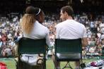 Dos íconos del tenis mundial, Serena Williams y Andy Murray. Haciendo pareja disputan el torneo de dobles de Wimbledon. Entre ambos suman 117 títulos (72 ella y 45 él). FOTO cortesía Wimbledon