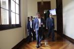 Gustavo Petro llegó al Senado, convertido en la principal figura de la izquierda. El video lo afecta políticamente. FOTO Colprensa