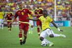 Yimmi Chará llegó como alternativa de generación de fútbol y gol. Estuvo cerca de anotar, pero lo impidió el arquero venezolano. Le negó un balón a Falcao que pudo significar el triunfo. FOTO EFE