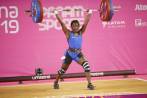 Yenny Sinisterra ganó medalla de plata en los Juegos Panamericanos de Lima-2019 en la división de los 55 kg. FOTO Colprensa 