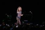 La cantante barranquillera Shakira en su cierre de gira El dorado en Bogotá, el pasado 3 de noviembre. Foto: Colprensa