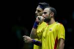 Cabal y Farah jugarán el punto en dobles en la serie ante Horacio Zeballos y Máximo González. FOTO COlprensa
