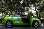 Este es el primer taxi 100 % eléctrico de Medellín. Hasta el próximo 30 de junio podrá viajar de forma gratuita. FOTOS julio césar herrera