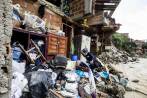 Inundaciones por fuertes lluvias, una de las principales afectaciones a las que están expuestos los habitantes de la región debido a la posición geográfica de Antioquia. FOTO julio césar herrera