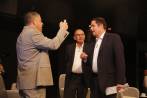 Humberto de la Calle y Germán Vargas Lleras. FOTO ESTEBAN VANEGAS