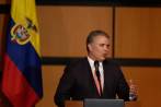 En la última declaración oficial, el presidente Iván Duque cuestionó el fallo de la JEP sobre “Jesús Santrich” y recordó nuevamente sus objeciones a la ley estatutaria de la JEP. FOTO Colprensa