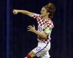 Luka Modric, de penal, marcó el primer gol de Croacia. FOTO EFE