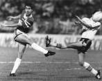 El 17 de agosto de 1995 Juan Pablo Ángel, con 20 años, jugó en el triunfo verde 1-0 sobre el equipo millonario. FOTO ARCHIVO