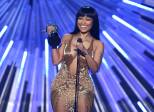 NickI Minaj ganó el premio de mejor vídeo musical de hip hop Anaconda. FOTO AP