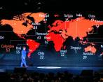 En la imagen se ilustra la situación de la formalización en 63 países, según la Andi. FOTO Jaime Pérez