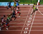 Usain Bolt ostenta 11 títulos mundiales (2009, 2013 y 2015) y ocho campeonatos olímpicos en 100, 200 m y relevos 4x100. FOTO AFP