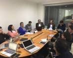 La reunión se desarrolló en la noche del lunes. FOTO COLPRENSA