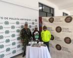 Alias “Terry” se enfrentó a las autoridades en el momento de la captura. FOTO CORTESÍA