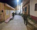 La Policía mantiene su presencia en el municipio de Convención, Norte de Santander. FOTO COLPRENSA
