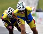 Este es el grupo de patinadores colombianos que se prepara en Salt Lake City. FotoS cortesía-fedepatín