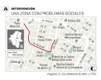 La intervención actual en la carrera Bolívar representa retos complejos por dinámicas sociales y comerciales. FOTO MANUEL SALDARRIAGA