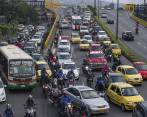 Aunque se temía gran congestión en la mañana, en realidad el tráfico fluyó sin problema. FOTOS Julio César Herrera y Róbinson Sáenz
