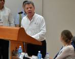 El presidente de la República, Juan Manuel Santos. FOTO AFP