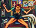 Obra de Feliza Bursztyn, en el Museo de Antioquia.