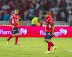 Este es el momento en el que Juan Fernando Quintero se lesionó en el clásico 293 ante Nacional. FOTO juan antonio sánchez