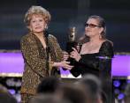 Debbie Reynolds murió un día después de su hija, la también actriz Carrie Fisher. FOTO AP