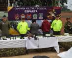 Los menores recuperados fueron dejados a disposición del ICBF. FOTO CORTESÍA EJÉRCITO