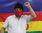  La justicia anuló el lunes la orden de detención preventiva contra Evo Morales por actos de terrorismo. FOTO AFP