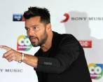 Ricky Martin volvió a Colombia a presentar su nuevo disco, ‘A quien quiera escuchar’. FOTO COLPRENSA