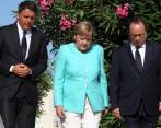 Los mandatarios mostraron que las principales economías de la UE están comprometidas con objetivos en común. FOTO Reuters