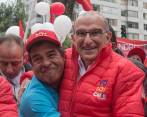 Humberto De la Calle ha asumido los retos más importantes en busca de la paz. Negoció con la Farc y fue el representante del Gobierno en la Constituyente. FOTO AFP