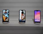 Así se ven los teléfonos Pixel recién lanzados por Google. FOTO: AFP