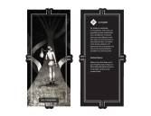 Así luce la carta en la que están las instrucciones de cómo jugar. Se consigue en la librería Eafit. FOTO cortesía