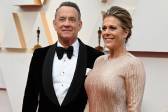 Tom Hanks y su esposa Rita Wilson. FOTO AFP