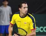 Daniel Galán, tenista colombiano que seguramente será uno de los dos que jugarán los sencillos de Davis ante Suecia la primera semana de febrero. FOTO colprensa