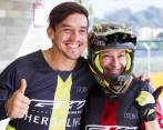 Directora de EL COLOMBIANO, bicicrosista por un día 