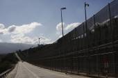 Otra vista de la valla fronteriza que separa Marruecos del enclave norteafericano español de Melilla. FOTO REUTERS