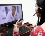 El programa se complementa con otras estrategias como las videollamadas que buscan reforzar la parte emocional de los pacientes diagnosticados con covid-19. FOTO Camilo Suárez