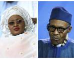 A la izquierda, la primera dama de Nigeria, Aisha Buhari. A la derecha el presidente de ese país africano, Muhammadu Buhari. FOTOS AP