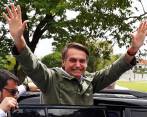 Bolsonaro recibió una llamada ayer del presidente de Estados Unidos, Donal Trump, quien lo felicitó por su triunfo. FOTO REUTERS