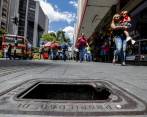 La avenida Oriental, una de las vías más transitadas del centro de la ciudad, es una de las afectadas por esta problemática. FOTO JAIME PÉREZ