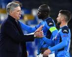 El equipo italiano despidió a Carlo Ancelotti horas después de lograr la clasificación a octavos de final de la Champions League. FOTO AFP