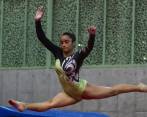 Al trabajo técnico en los aparatos con el entrenador Diego Medina, Ginna Escobar le ha sumado coreografía con el aporte de la entrenadora cubana Laisy Fonseca. FOTO Jaime Pérez 