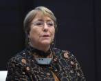 Michelle Bachelet, Alta Comisionada de Naciones Unidas para los Derechos Humanos. FOTO: AFP