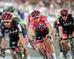 El ciclista británico utilizó el doble de la dosis permitida de salbutamol en la etapa 18 de la Vuelta a España. FOTO AFP