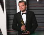 El primer Óscar de Leonardo DiCaprio estableció un nuevo récord en trinos por minuto. FOTO AFP