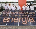 El presidente Iván Duque aseguró que el Gobierno ha multiplicado por siete la generación de energía limpia frente a lo que producía el país antes de su mandato. FOTO cortesía minminas
