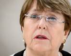 Michelle Bachelet, alta comisionada de Naciones Unidas para los derechos humanos. FOTO: AFP